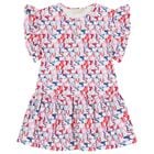 Girls Multi-Coloured Logo Dress, 1, hi-res