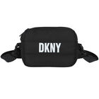 حقيبة يد للبنات بالشعار باللون أسود والفضي (بوجهين), 1, hi-res