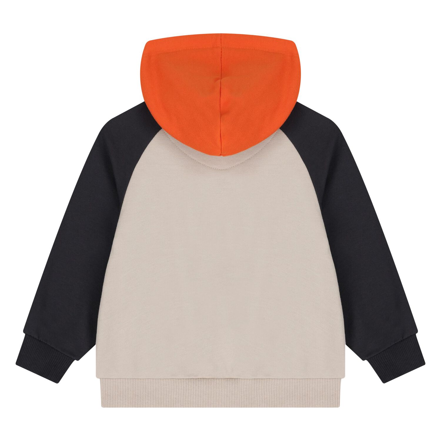 بدلة رياضية للأولاد باللون البيج والرمادي والبرتقالي ( 3 قطع ) , 1, hi-res