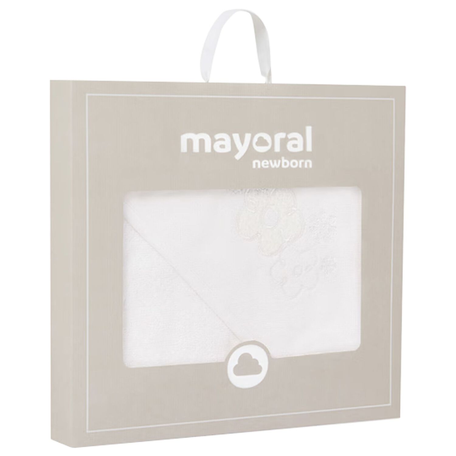 منشفه هودى بنات باللون الابيض  , 3, hi-res image number null