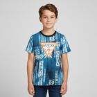 Boys Blue Logo T-Shirt, 3, hi-res
