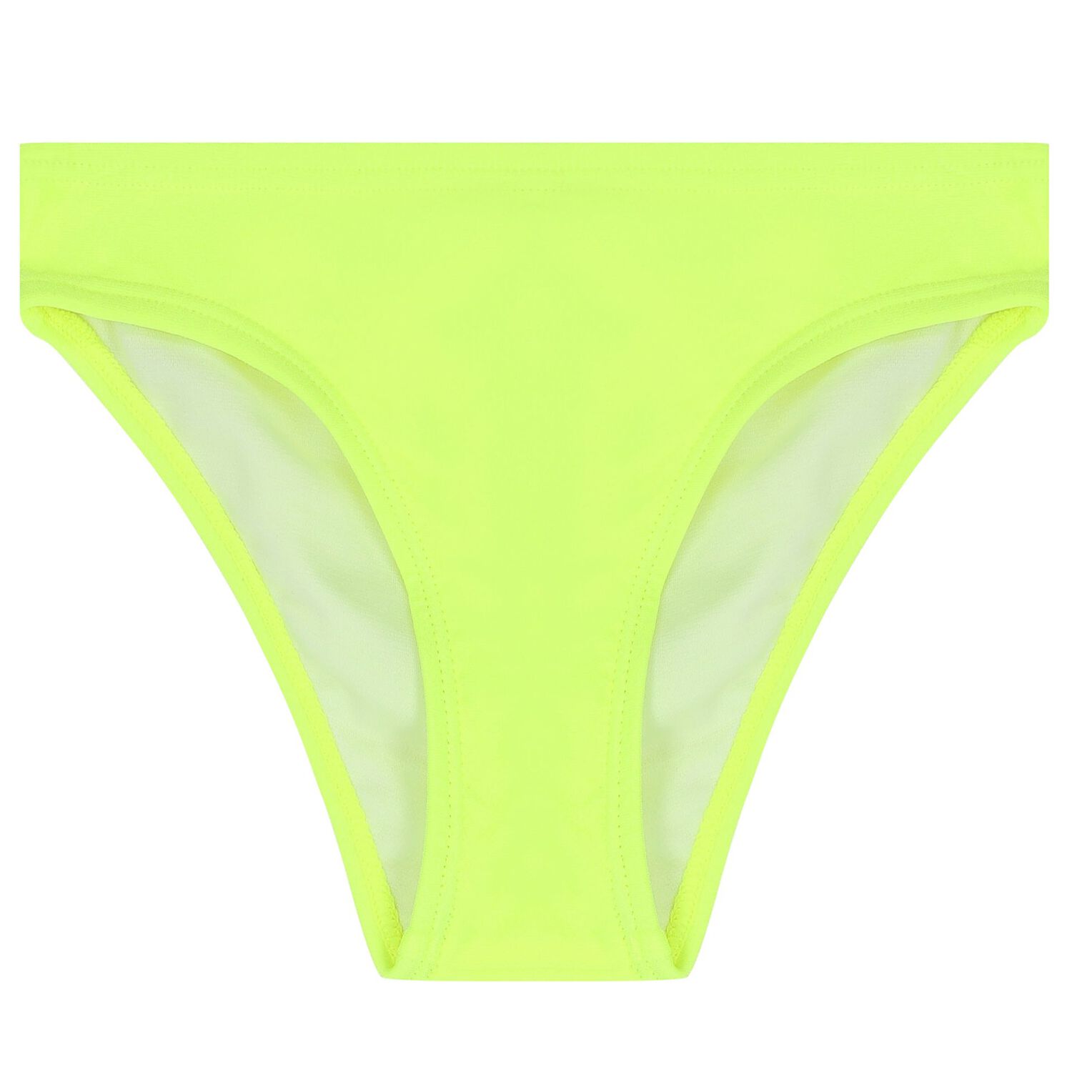 Girls Neon Yellow Bikini, 1, hi-res