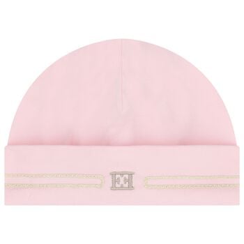 Baby Girls Pink Logo Hat