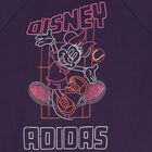 Girls Purple Disney Logo Hooded Zip Up Top, 1, hi-res