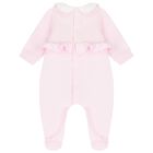 أفرول بنات بطبعة الزهور باللون الوردي, 1, hi-res