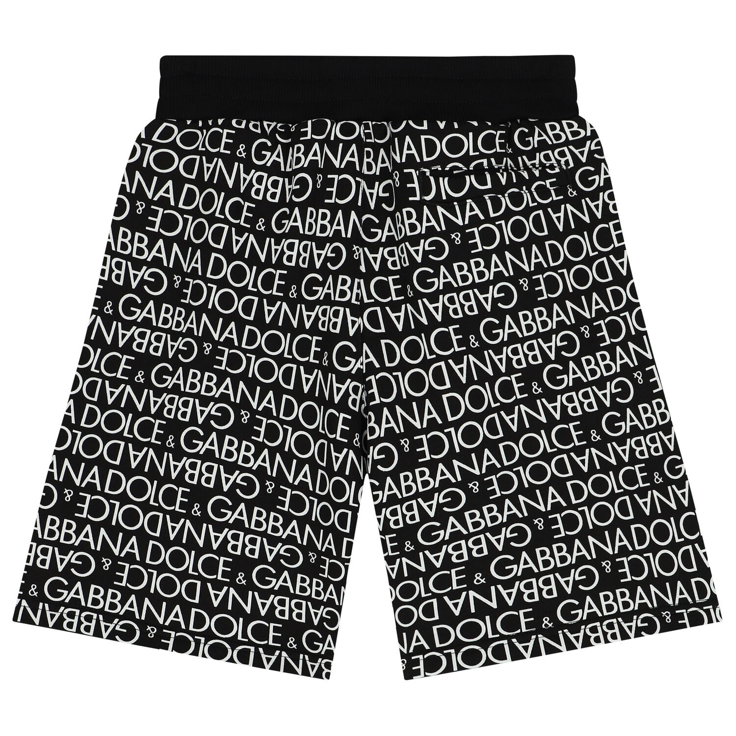 Black & White Logo Shorts, 1, hi-res