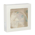 Girls Navy Blue Tulle Flower Headband, 3, hi-res