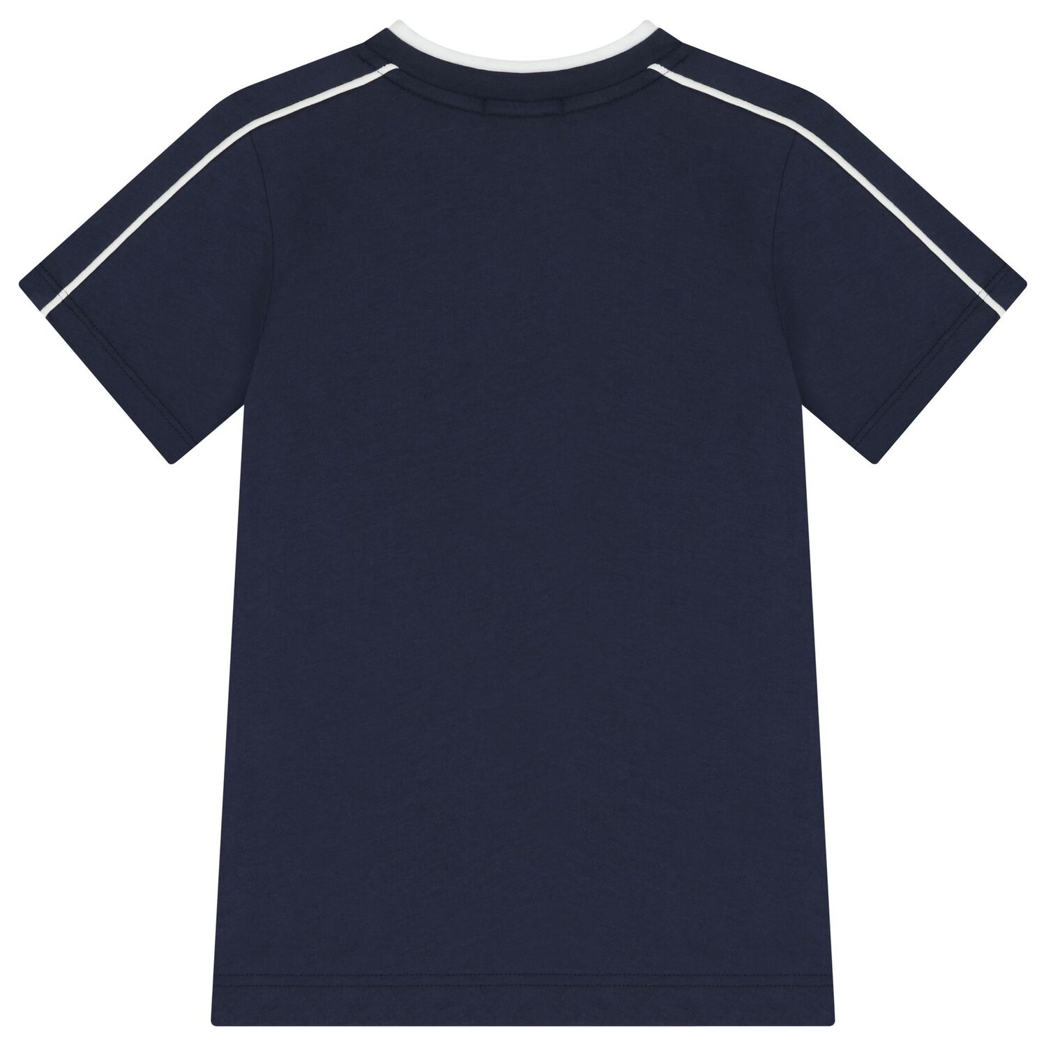 Boys Navy Blue Logo T-Shirt, 2, hi-res