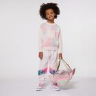 Girls Pink Sequins Joggers, 1, hi-res