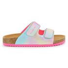 Girls Blue Embellished Sandals, 1, hi-res