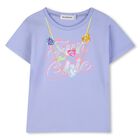 Girls Purple Necklace T-Shirt, 1, hi-res