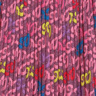 Girls Pink Pleated Logo Dress, 1, hi-res