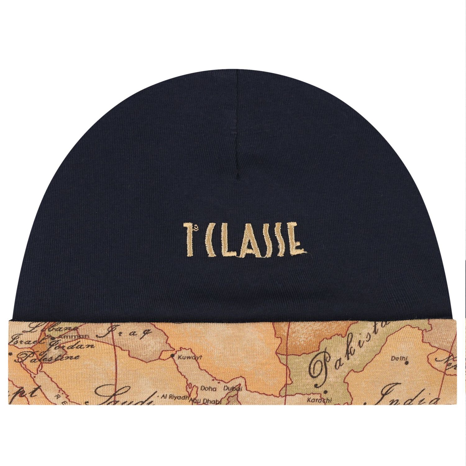 أفرول بطبعة خريطة باللون الكحلي والبيج , 2, hi-res