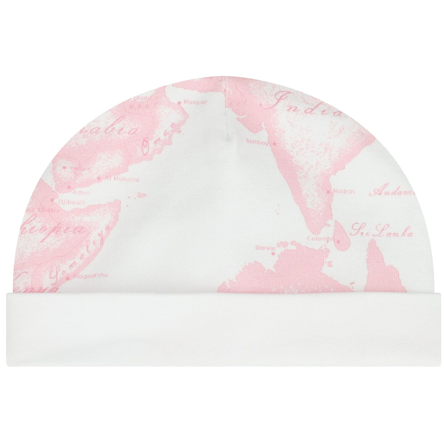 Baby Girls White & Pink Geo Map Babygrow Gift Set, 1, hi-res