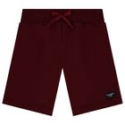 Boys Red Logo Shorts, 1, hi-res