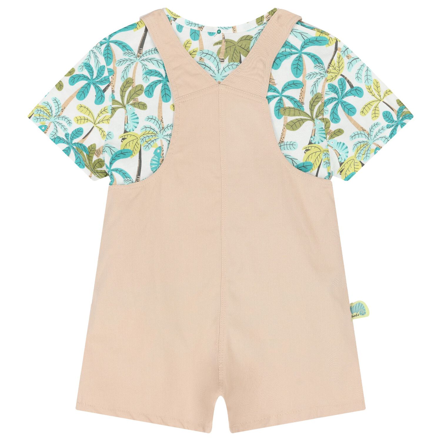 Baby Boys T-Shirt & Dungarees Set, 1, hi-res image number null