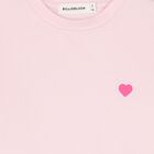 Girls Pink Heart Long Sleeve Top, 1, hi-res