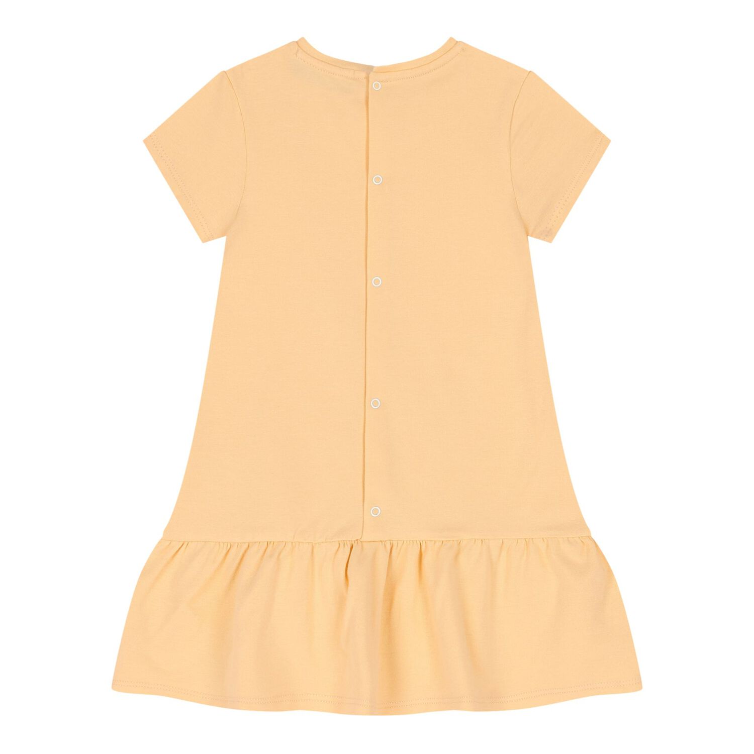 Younger Girls Orange Bag Dress, 2, hi-res