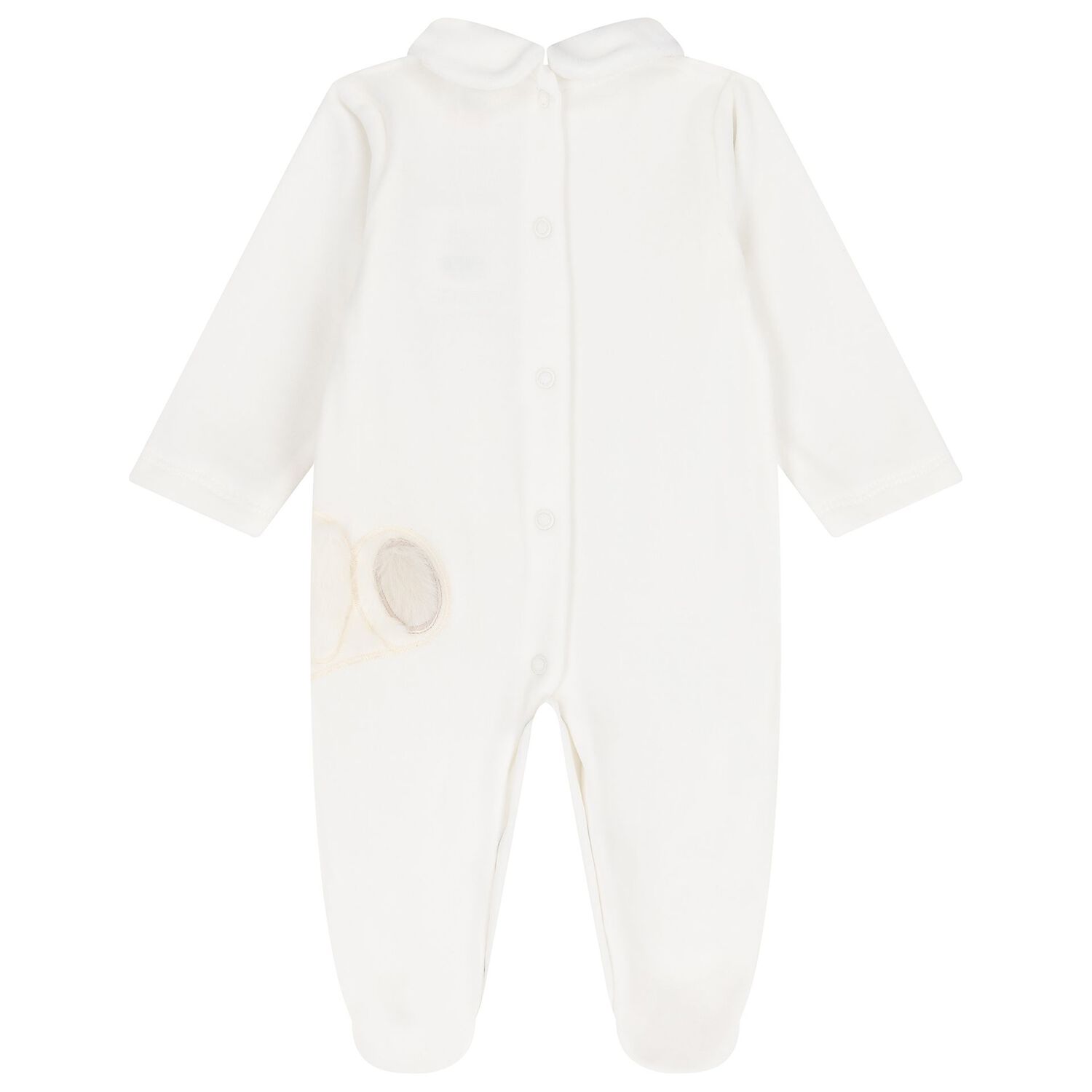 Ivory Teddy Bear Babygrow Gift Set, 1, hi-res
