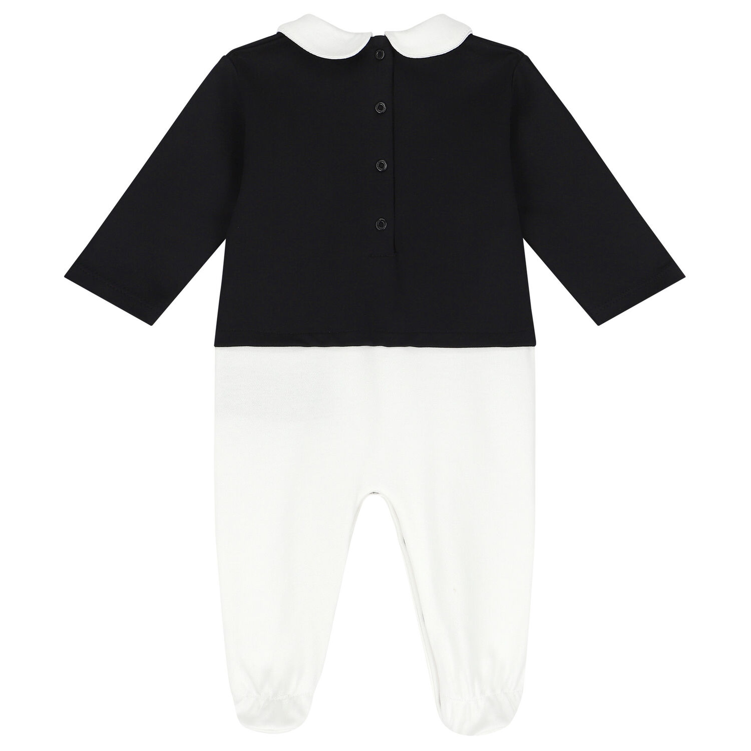 White & Black Logo Babygrow Gift Set, 3, hi-res