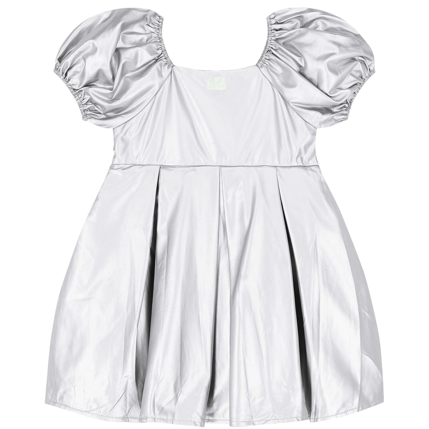 فستان بنات باللون الفضي, 1, hi-res image number null