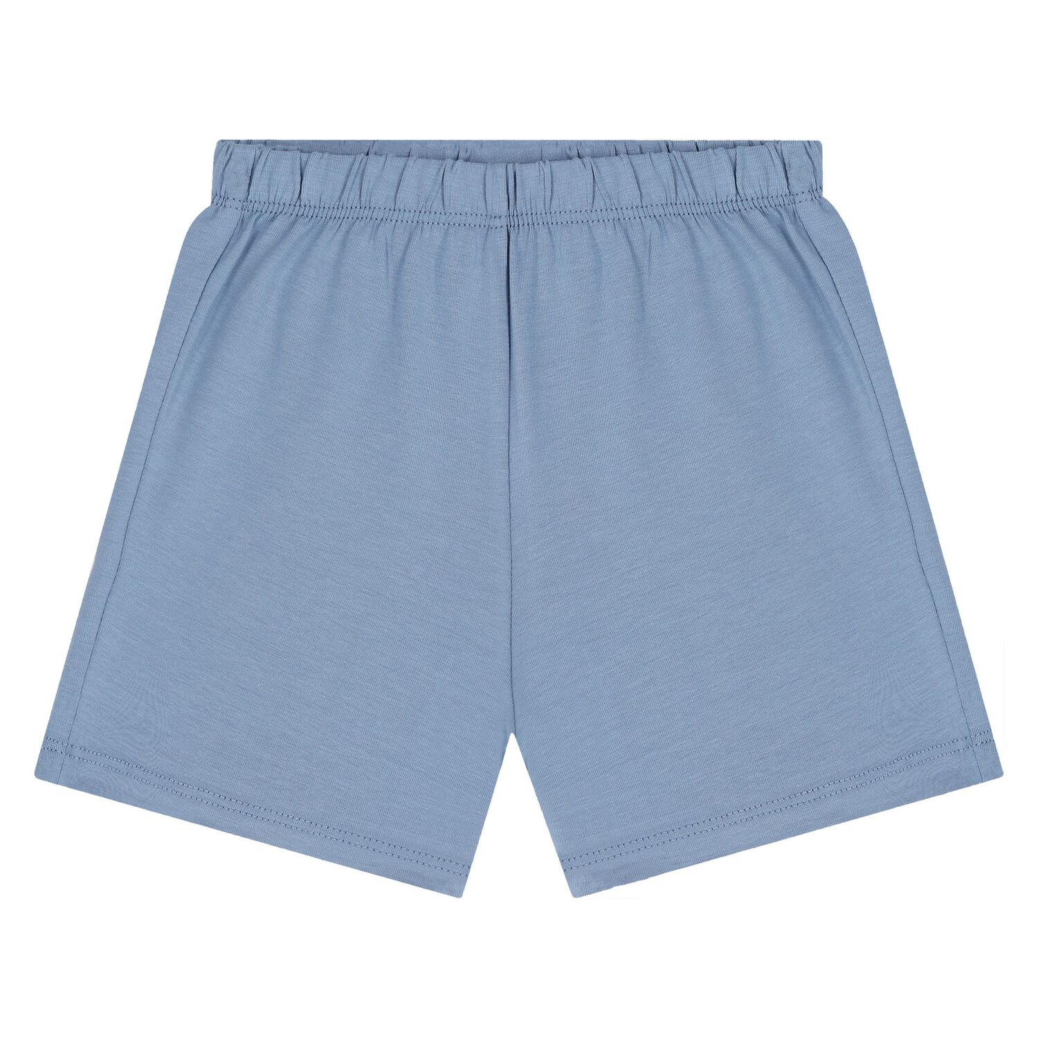 طقم شورت اولاد باللون الابيض والازرق ( 2 قطعه), 1, hi-res image number null