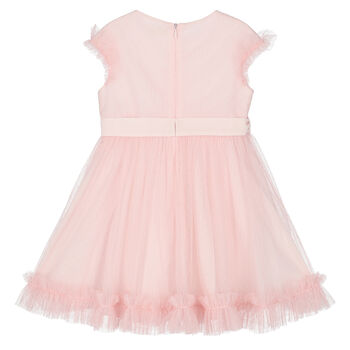 Younger Girls Pink Tulle Dress