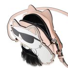 Girls White Choupette Handbag ( 21cm ), 1, hi-res