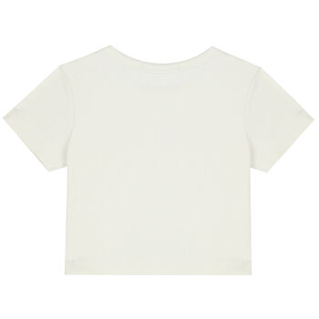 Girls Ivory Logo T-Shirt	