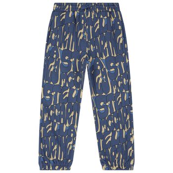 Boys Blue Logo Joggers