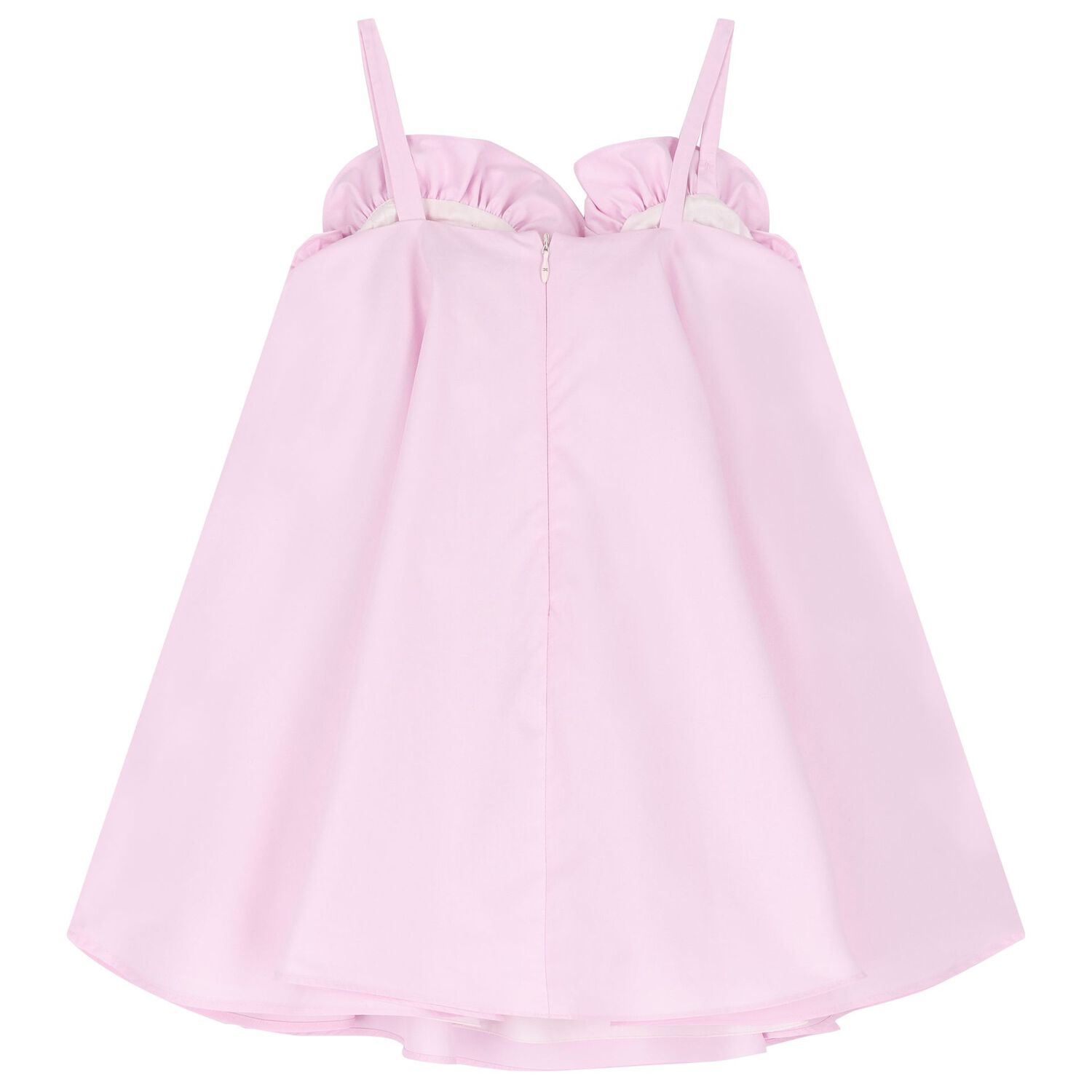 فستان بنات بطبعة الزهور باللون الوردي, 1, hi-res image number null