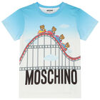 Blue & White Teddy Bear Logo T-Shirt, 1, hi-res