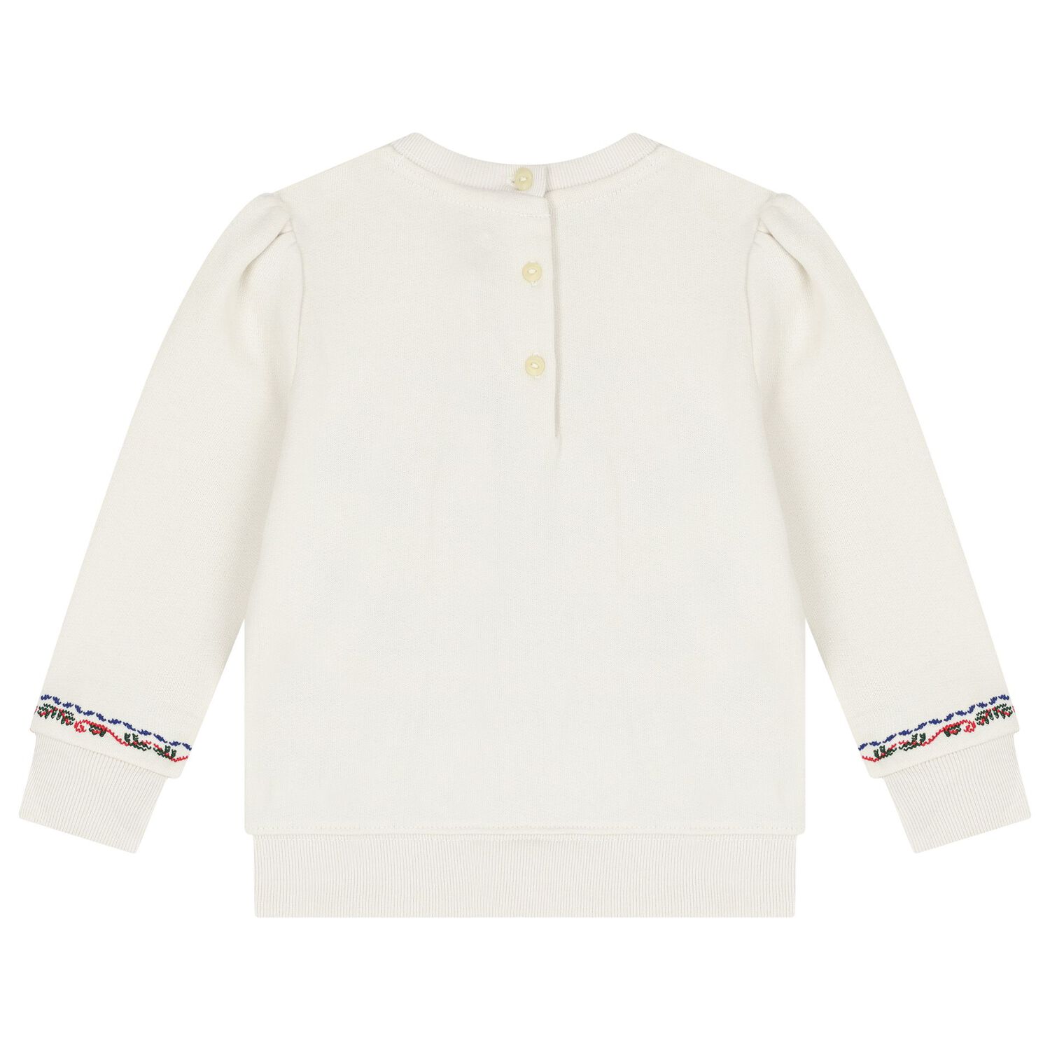 Baby Girls Ivory Festive Tracksuit, 1, hi-res image number null