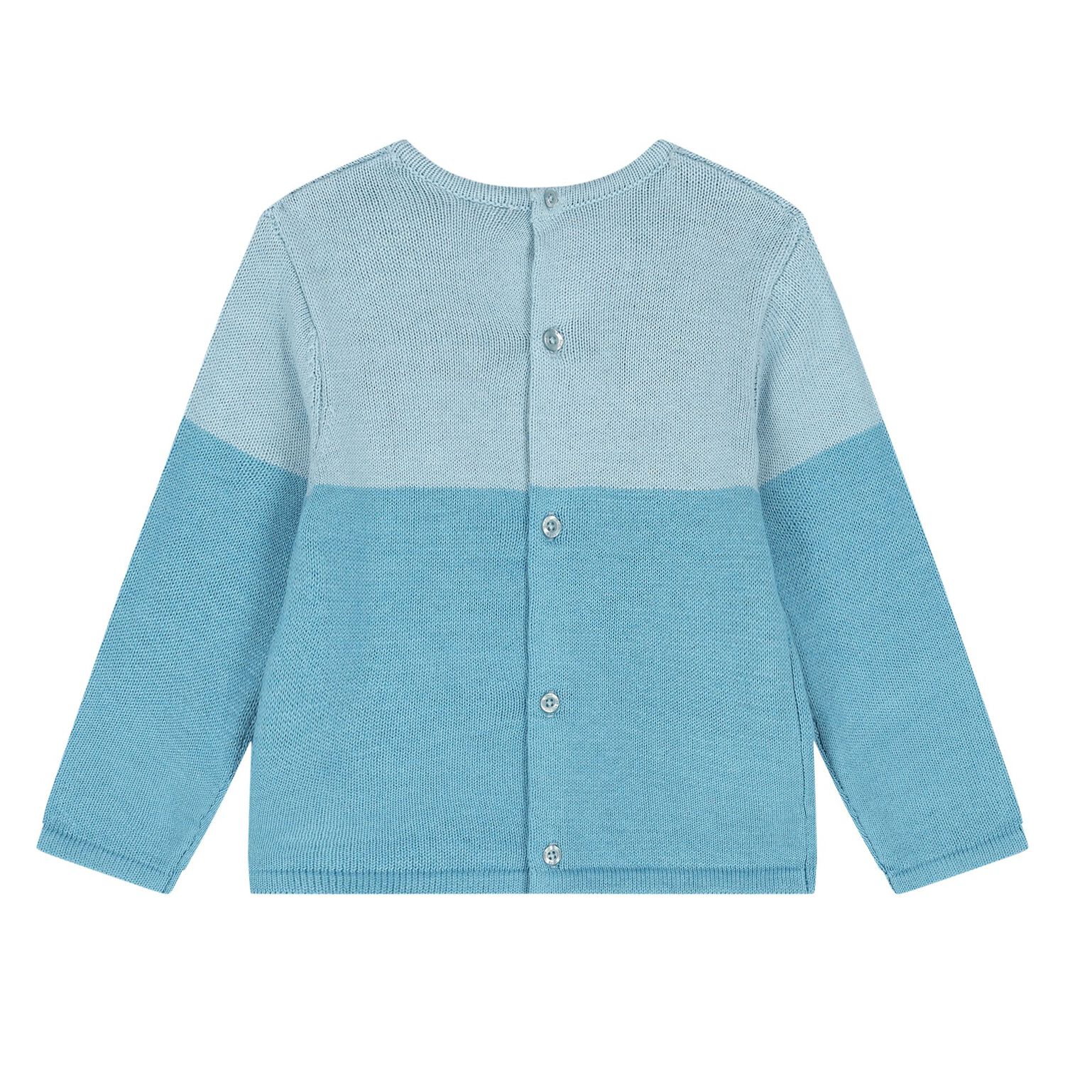Younger Boys Blue & Grey Tracksuit, 1, hi-res image number null