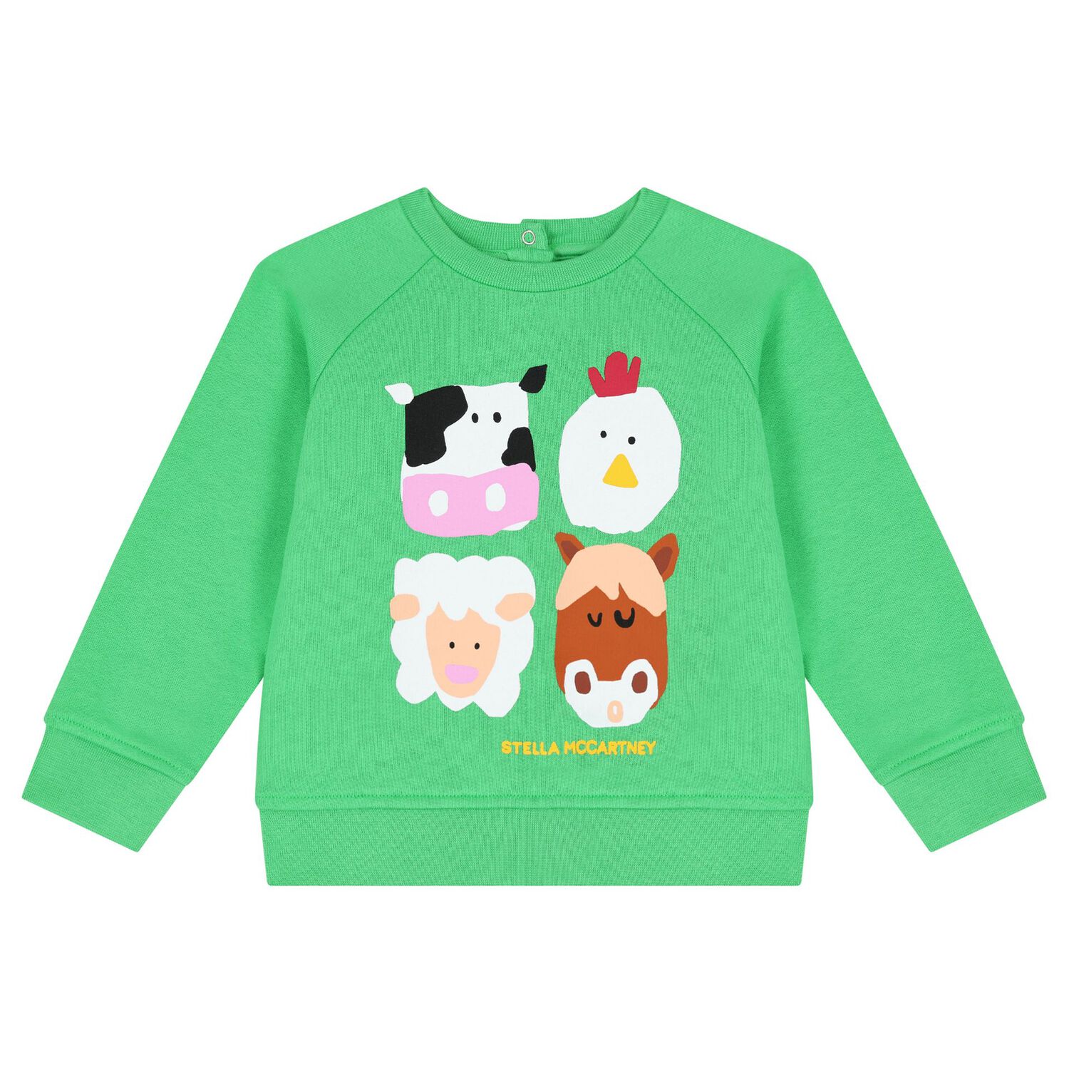 Younger Boys Green Animals Tracksuit, 1, hi-res image number null
