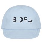 Baby Boys Blue Logo Cap, 1, hi-res
