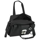 حقيبة تغيير  بالشعار باللون الأسود, 1, hi-res