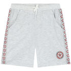 Boys Grey Polo Short Set, 1, hi-res