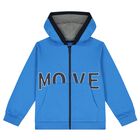 Boys Blue, Grey & Navy Tracksuit Set (3 Piece), 1, hi-res