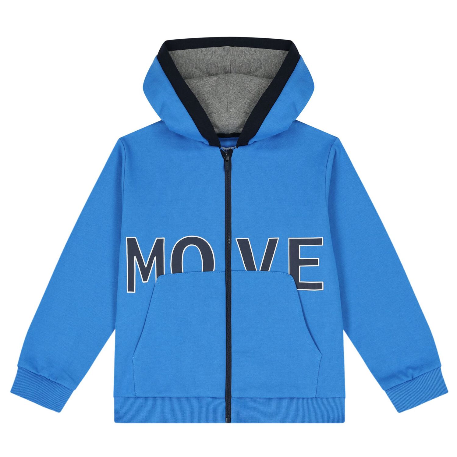 Boys Blue, Grey & Navy Tracksuit Set (3 Piece), 1, hi-res image number null