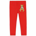 لغينغز بشعار أحمر للفتيات الصغيرات , 1, hi-res