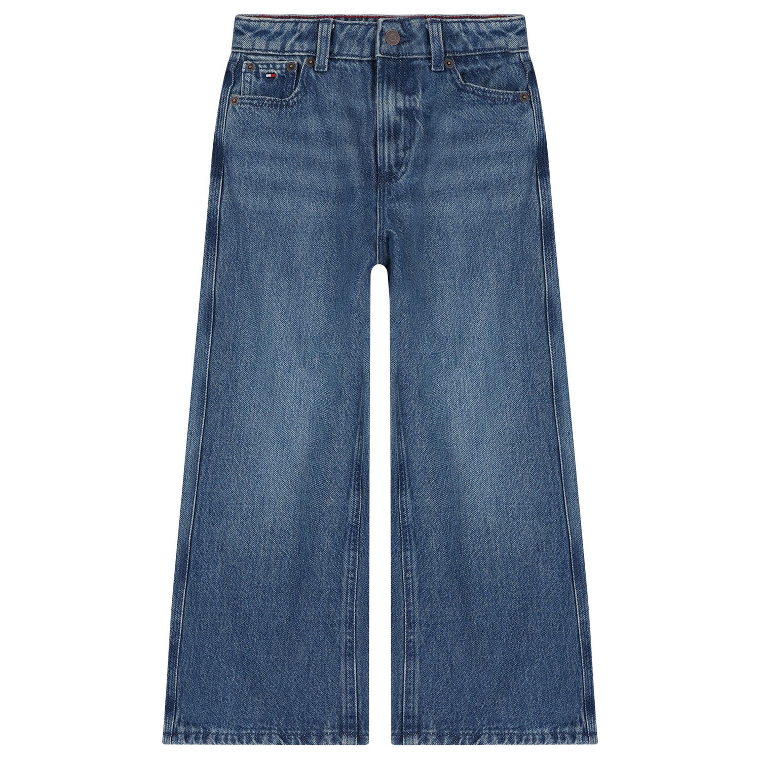 بنطلون جينز للبنات باللون الازرق , 1, hi-res