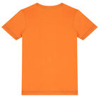 Boys Orange Logo T-Shirt, 3, hi-res