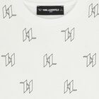 Boys Mini Me White Logo T-Shirt, 1, hi-res