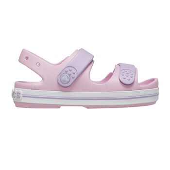 Girls Pink Crocband Sandals