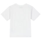 White Teddy Logo T-Shirt, 1, hi-res