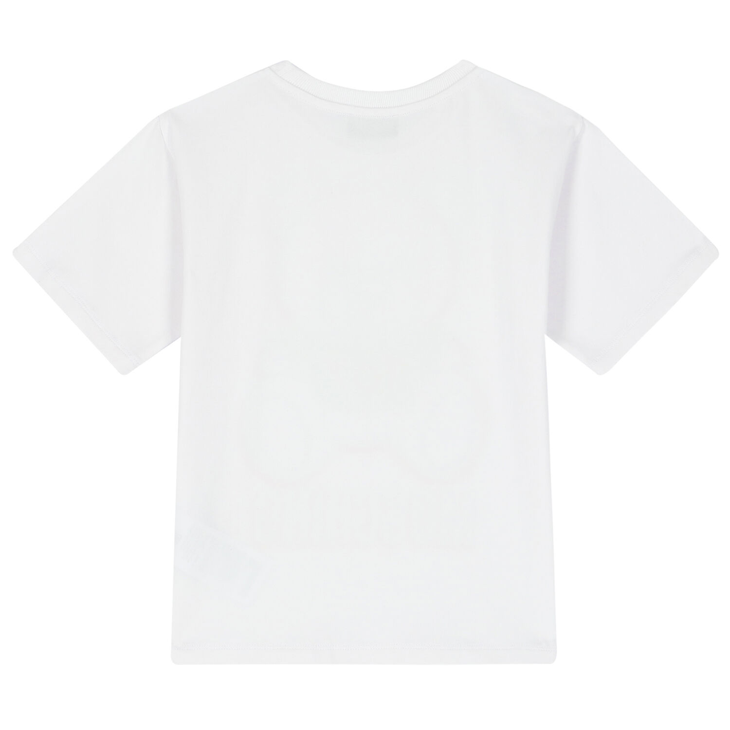 White Teddy Logo T-Shirt, 1, hi-res