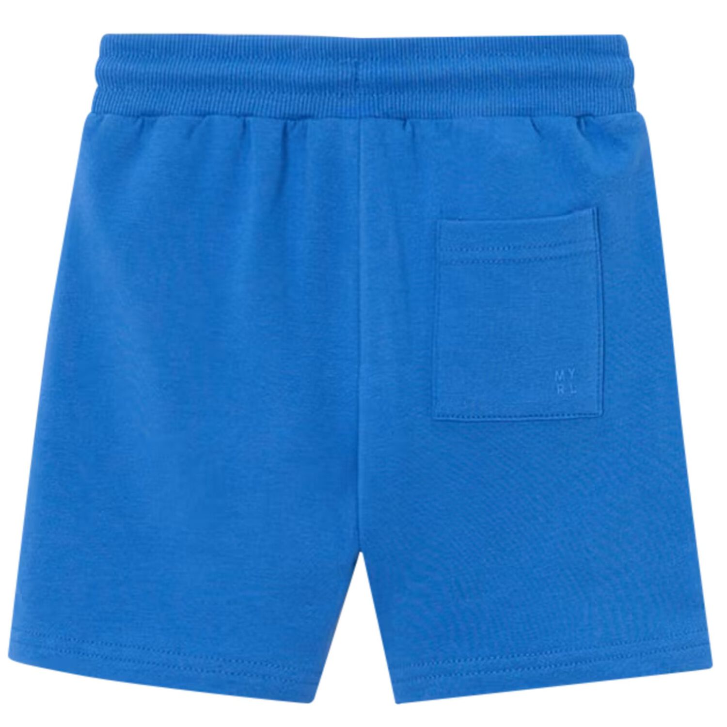 Boys Blue Logo Shorts, 10, hi-res