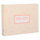 طقم بنطال بشعار النمر باللون   الوردي للفتيات , 1, hi-res