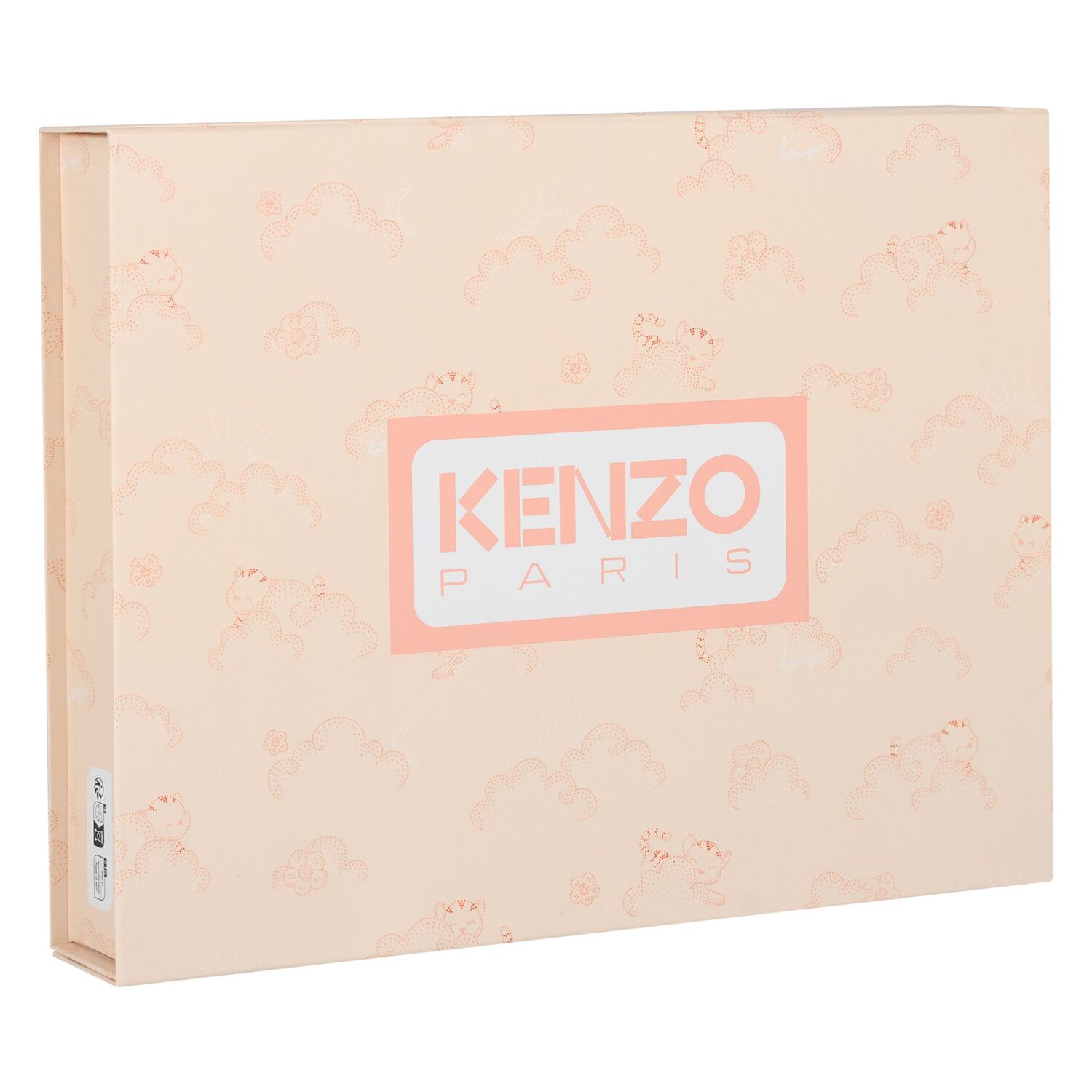 طقم بنطال بشعار النمر باللون   الوردي للفتيات , 1, hi-res